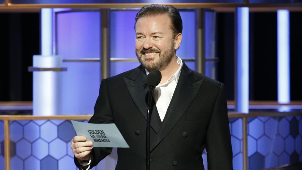 Golden Globes 2020: Ricky Gervais's best jokes and other highlights - BBC News