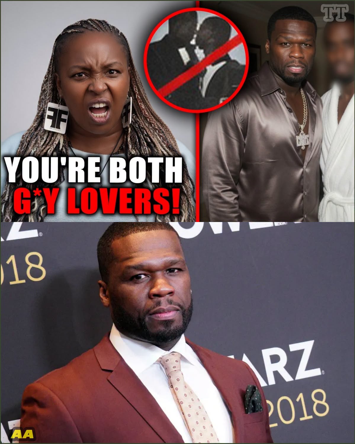 “She Predicted R. Kelly and Diddy’s Downfall… Now Jaguar Wright Says 50 Cent Isn’t Straight and He Hasn’t Said a Word”