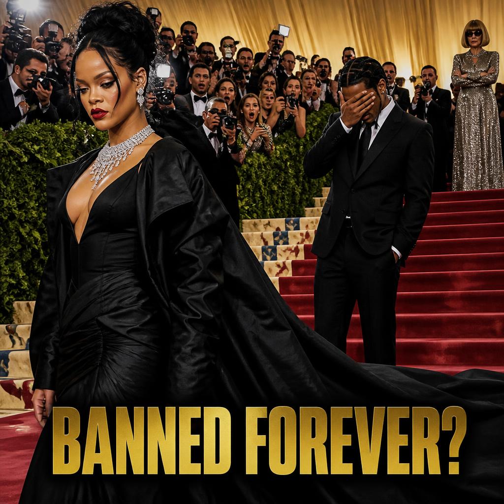 Rihanna Facing Lifetime Met Gala Ban After Shocking Incident with A$AP Rocky