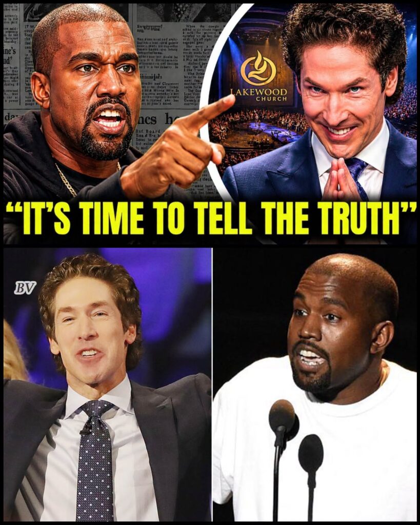 The Day Kanye West Challenged Joel Osteen’s Empire – Inside the Most Controversial Church Visit in Years