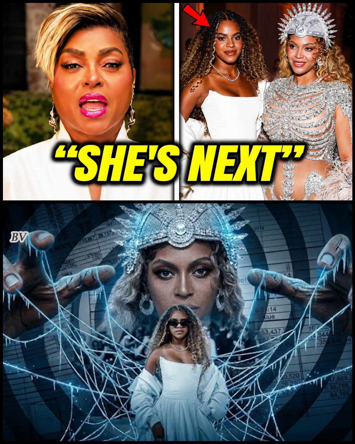 “She’s Being Sold Out” — Taraji Exposes Beyoncé’s Controversial Use of 14-Year-Old Blue Ivy