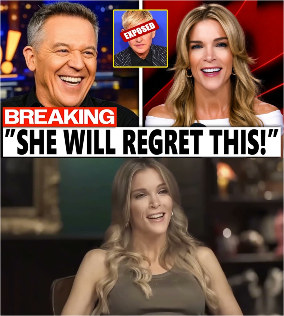 The Mask Slips: How Greg Gutfeld and Megyn Kelly Exposed the Hollow Empire of Ellen DeGeneres
