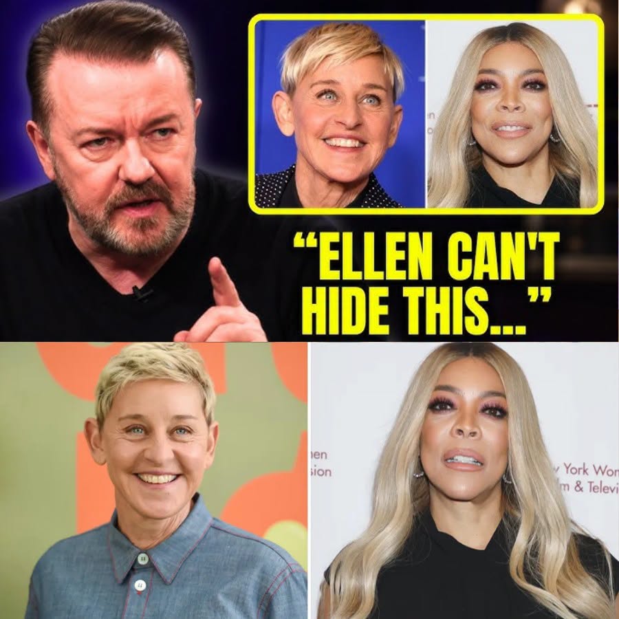 Ricky Gervais Breaks His Silence: Ellen DeGeneres Exposed & Wendy Williams’ Mystery Solved 